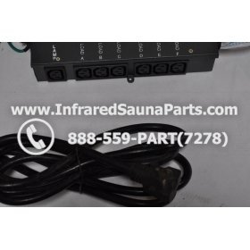 COMPLETE CONTROL POWER BOX 220V / 240V - COMPLETE CONTROL POWER BOX 220V / 240V WITH 7 CIRCUIT BOARD PINS / 6 FEMALE PLUGS 8